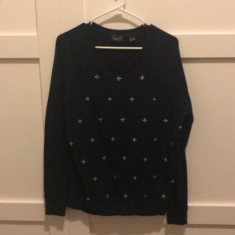 Navy blue sweater